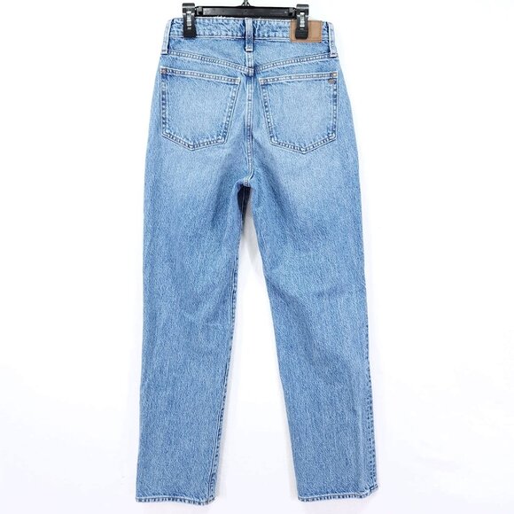 Madewell Jeans Size 26 Cropped Curvy Perfect Vintage High Rise Cotton Denim 29" - Picture 9 of 14